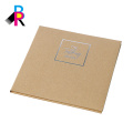 Logotipo personalizado FOIL FOIL Kraft Paper File Paster